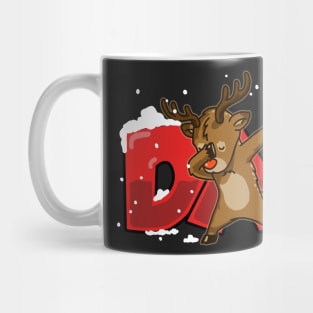 Dab Reindeer Shirt Christmas Dab Rudolph Reindeer TShirt 2 Mug